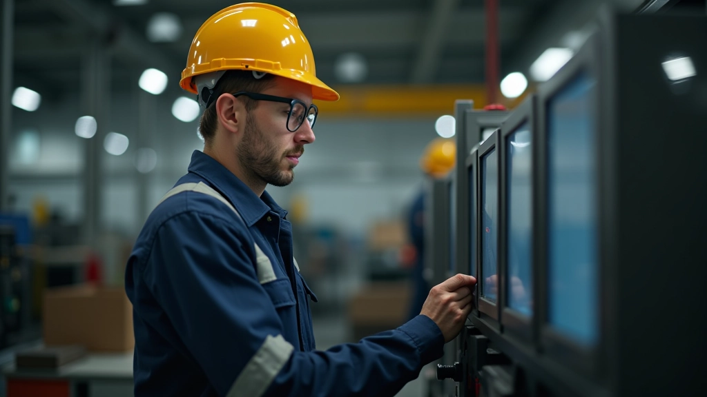 Arbeitsplatz in einem deutschen Handwerksbetrieb mit modernen Werkzeugen und Maschinen